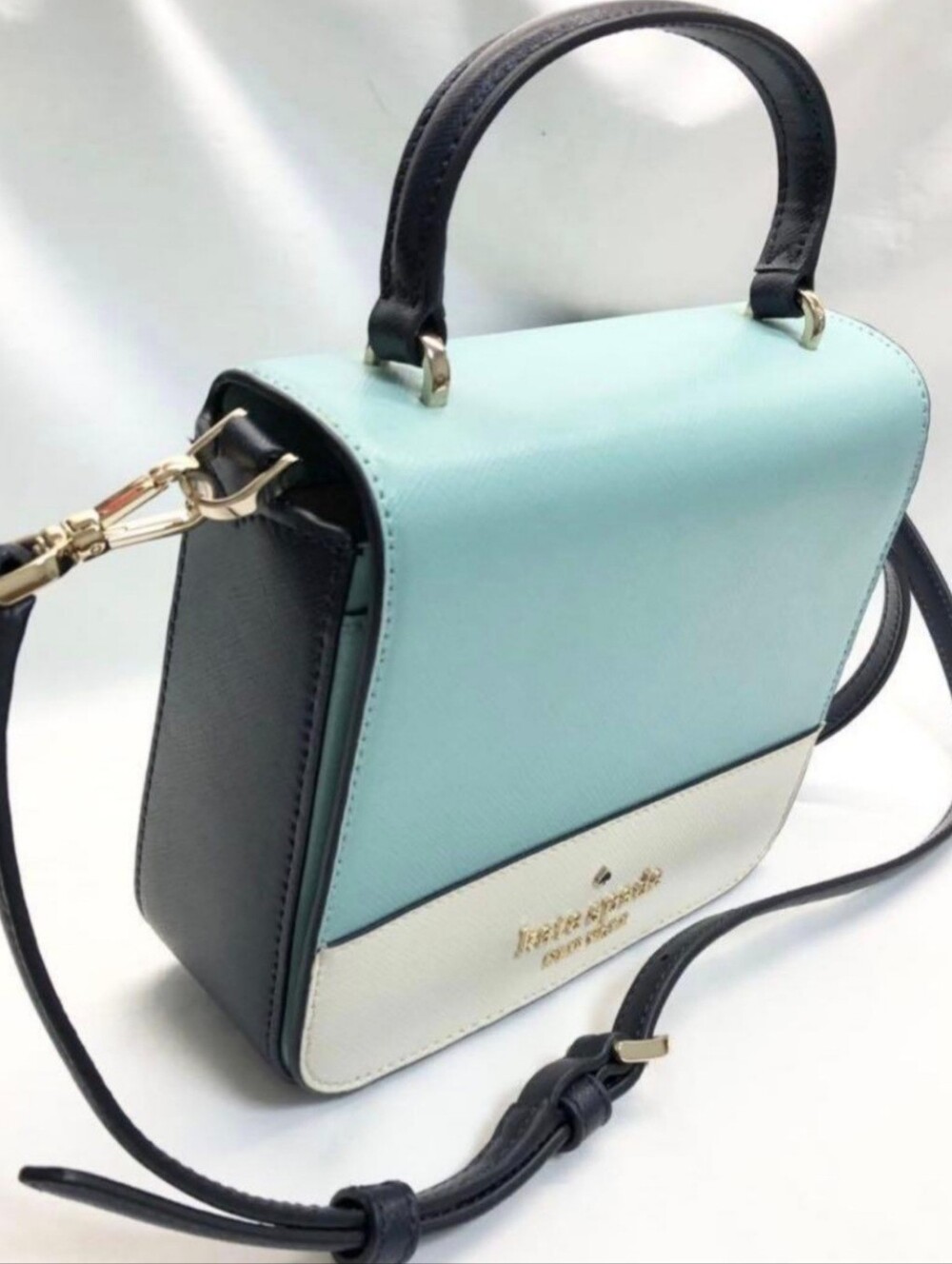 Kate Spade Colorblock Staci Square Handbag/Crossbody  NWOT